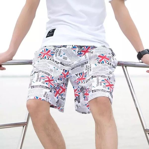 

summer disposable pants men's beach shorts big underpants surfing, White;black