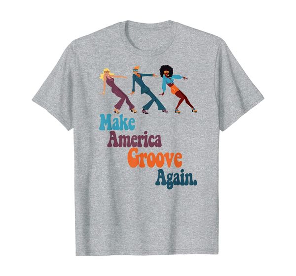 

Disco Dancers Make America Groove Again 1970s T Shirt, Mainly pictures