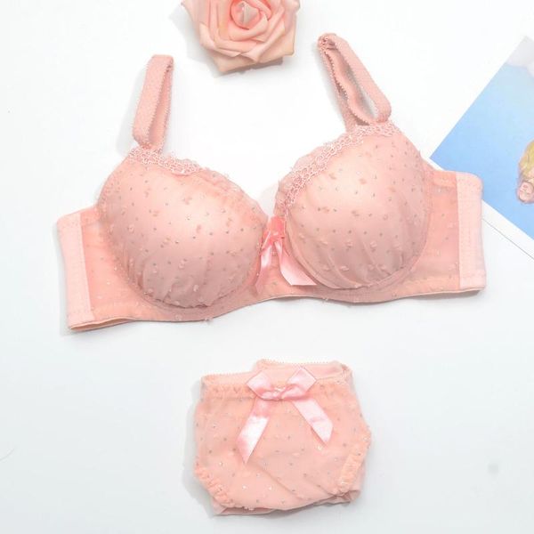 

bras sets summer women lace floral bralette push up bra underwear brief girl sexy, Red;black