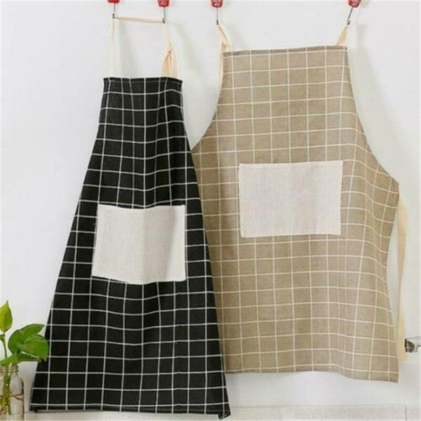 

apron oil work resistant clothes home cloth half-length kitchen aprons