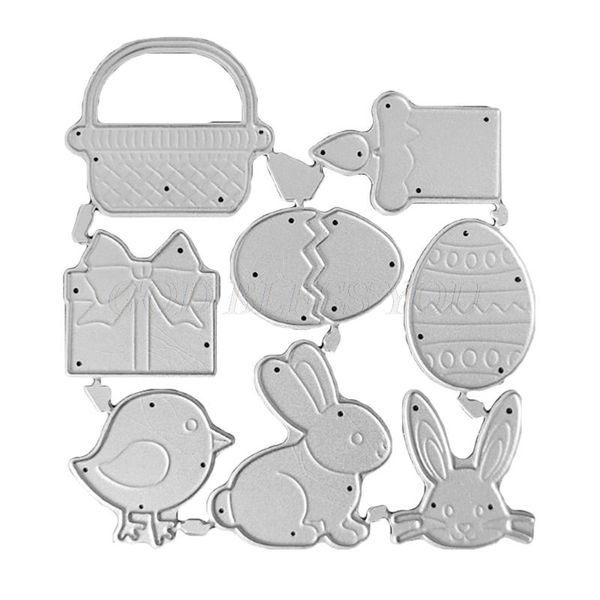 

painting supplies happy easter egg metal cutting dies stencil scrapbooking diy stamp embossing drop