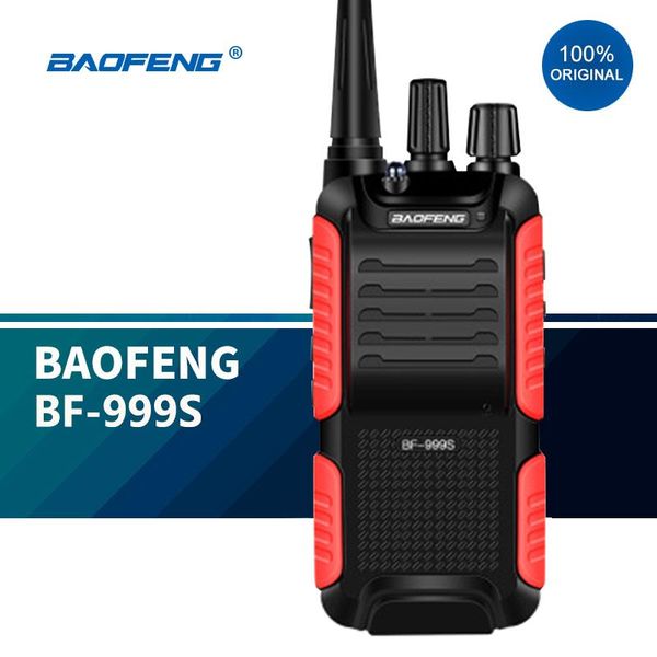 

walkie talkie 2021 baofeng 999s 5w uhf bf-999s long distance handheld 2 way ham radio hf transceiver 100% original