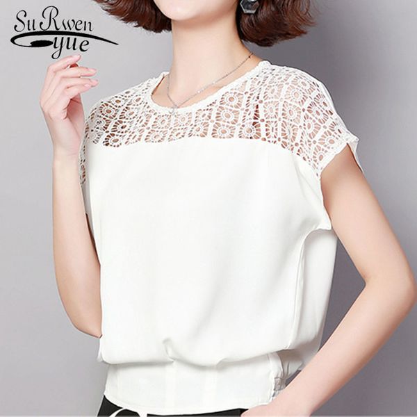 

fashion women blouses and white black short shirt plus size off shoulder office lady solid color 3622 50 210521
