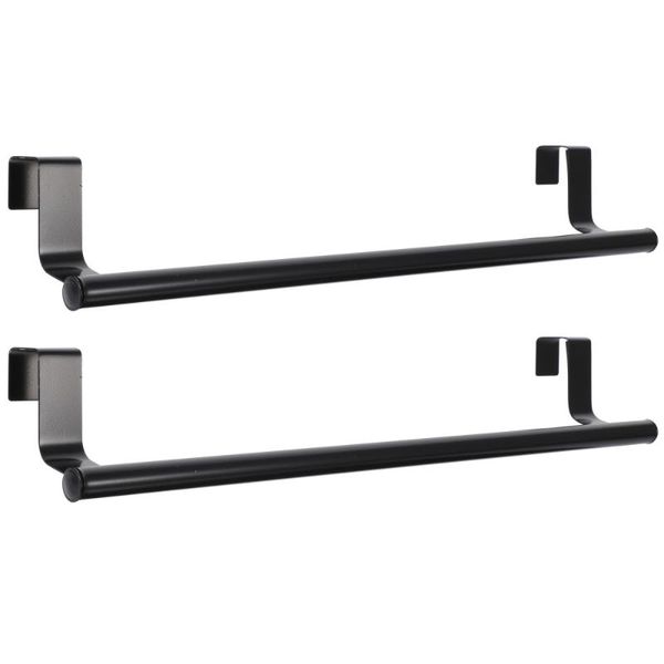 

towel racks 2pcs bathroom stainless steel shelves holes multifunctional
