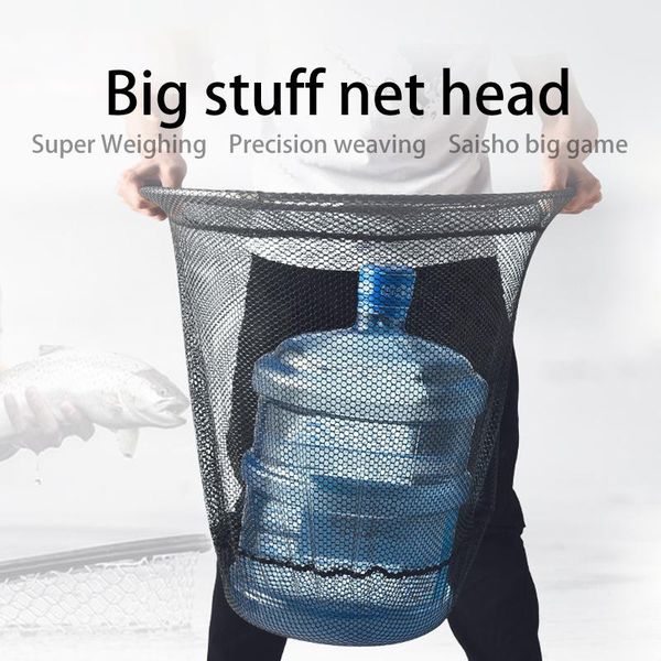 

aluminum net pocket large head anti-hanging fish fishing outdoor copy gear accessories