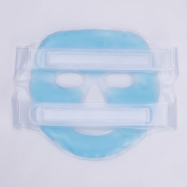 Maschera per il viso gel freddo dhl Ice Ice comprimente blu maschere pieno di raffreddamento a fatica rilassamento cure faicial da Air11