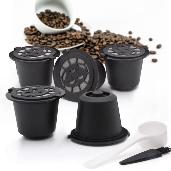 

coffee filters machine reusable cup filter refillable holder pod strainer