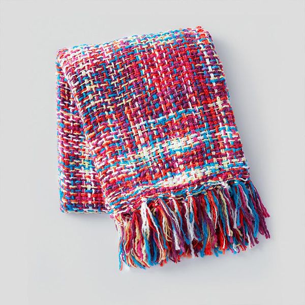 

blankets nordic style knitted blanket solid with tassel sofa throw office siesta shawl leisure air conditioning
