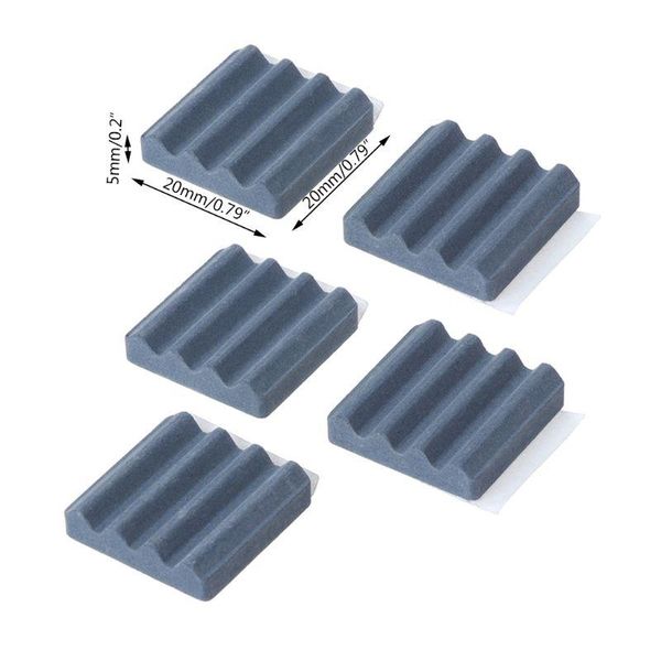 

fans & coolings 5pcs 20x20x5mm ceramic heat sink anti-static heatsinks cooler radiator cpu cooling dissipador for raspberry pi 3 2b orange