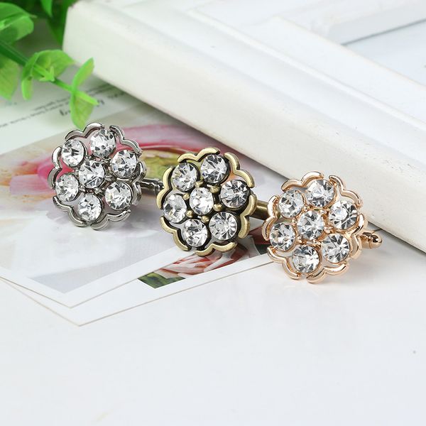 

new fashion with versatile point drill cufflinks92xt, Silver