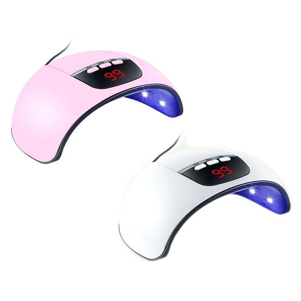 

nail lamp uv dryer led gel timer settings manicure machine curing light dryers