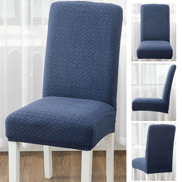 

chair covers 1pcs breathable pure color home decor for el banquet dustproof dining cover elastic protector case
