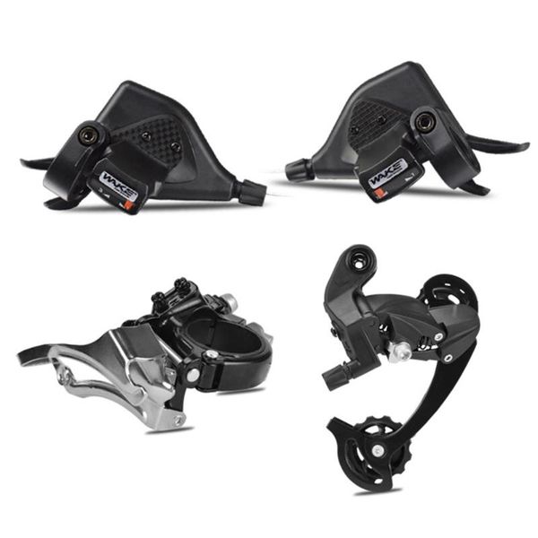 

bike derailleurs mountain transmission dial set universal bicycle cycling front rear finger shift derailleur riding parts accessories