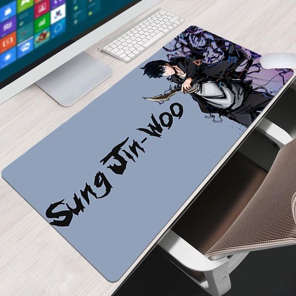 

mouse pads & wrist rests solo leveling pad 90x40cm mousepads fashion gaming mousepad gamer home keyboard pc 400Ã900