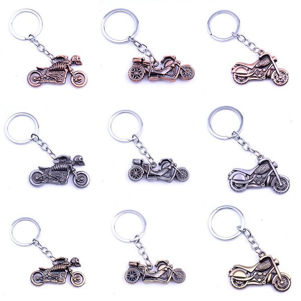 

keychains motorcycle helmets key chain car women men cool motor keychain bags ring gift jewelry wholesale k2406, Silver