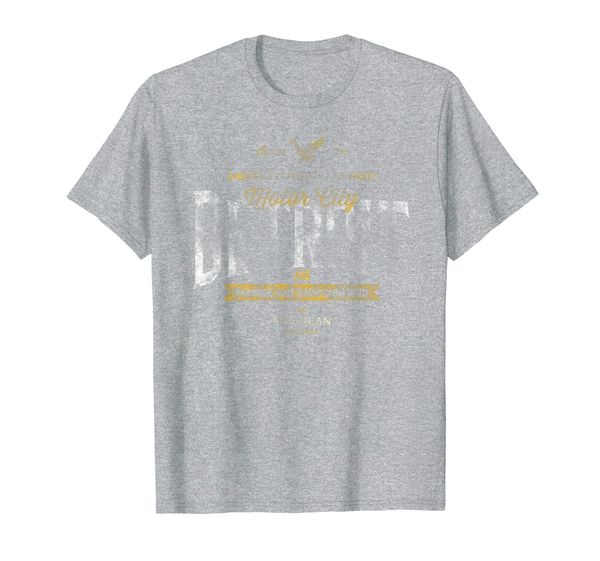 

Detroit Tshirt Retro College-Style Detroit MI 1701 T-shirt, Mainly pictures