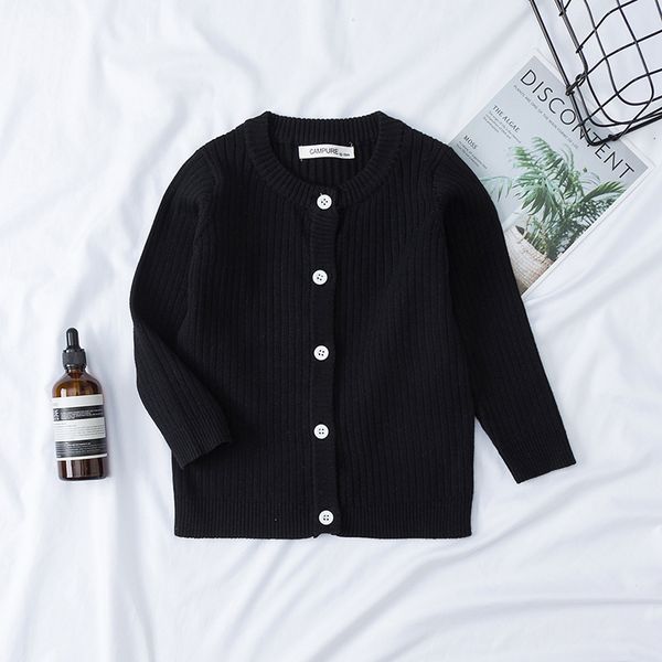 

knitted cardigan children clothing long sleeve cotton kids sweaters korean version casual baby girls jacket boys sweater coats, Blue;gray