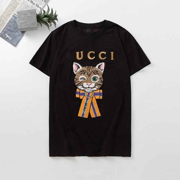 

2021 fashion t shirts for men letter joint printing mens womens clothing short sleeved tshirt four color s-xxl, White;black