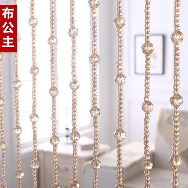 

curtain & drapes 5 strings crystal bead can be customized decoration windows porch partition door