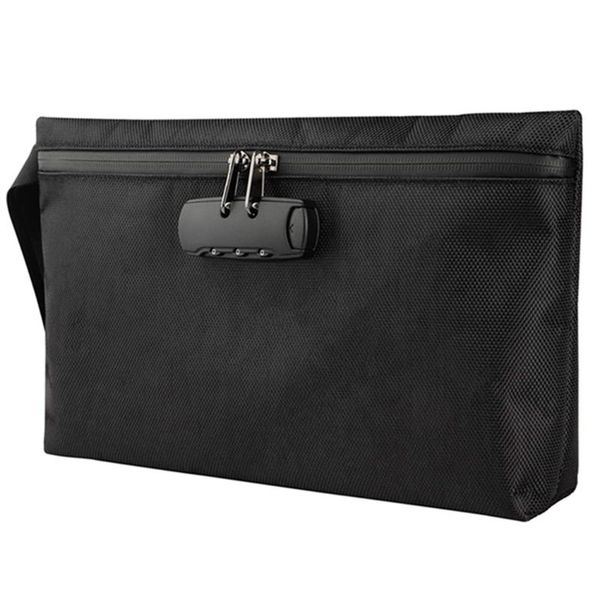 

storage bags pu leather odor proof pouch portable fashion travel smoking smell stash bag with lock
