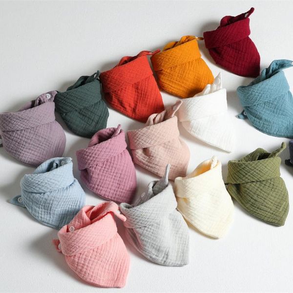 

bibs & burp cloths baby pocket cotton gauze saliva towel handkerchief bib children