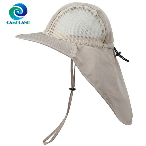 

wide brim hats upf50+ men summer mesh breathable sun hat women with neck flap uv protection hiking fishing foldable bucket boonie cap, Blue;gray