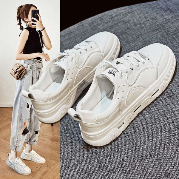 

casual shoes xiaobai shoes women's new versatile student flat bottom leisure sports board in spring and summer of 2021 8wrl, Black