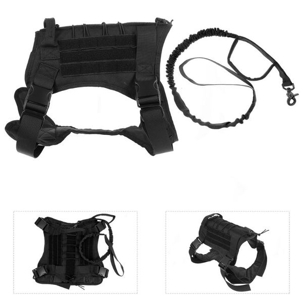 

set of pet dog harness adjustable rope outdoor vest apparel