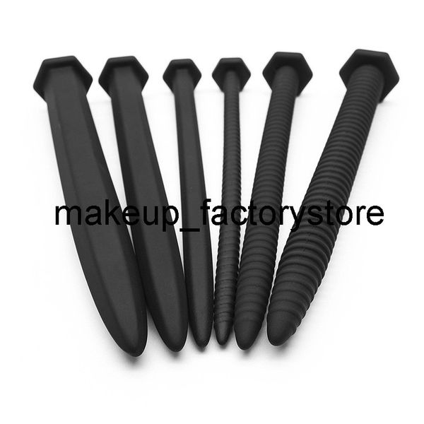 Dilatador de uretra para massagem, plugue de pênis masculino gay, inserções, dilatador de silicone, dilatador de som uretral, cateter, brinquedo sexual para homens