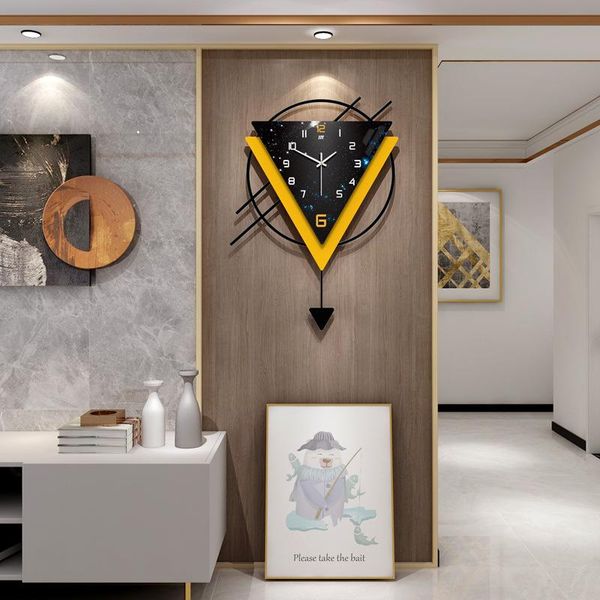 

creative personality art clock wall living room nordic modern simple atmosphere home fashion decorative clocks