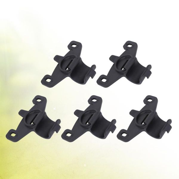 

bike pumps 5pcs portable retaining bracket mount silicone wrap band inflator frame accessories durable pump holder fixing clip cycling