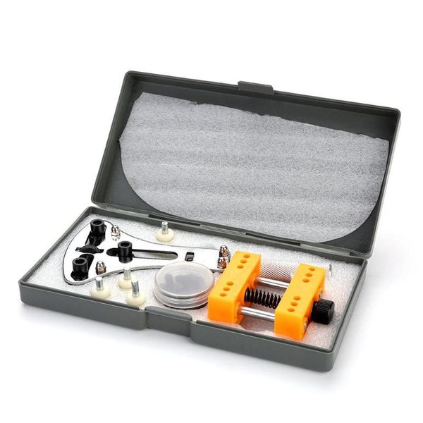 

professional hand tool sets watch case opener set adjustable screw back remover rear cover opening devices kit battery changing repairing
