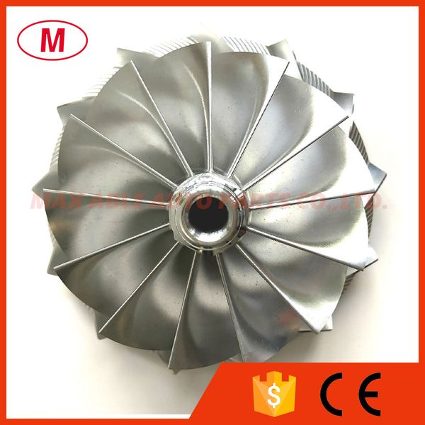 

gt55 102.00/133.37mm 13+0 blades turbocharger turbo billet compressor wheel/aluminum 2618/milling wheel for cartridge/chra/core