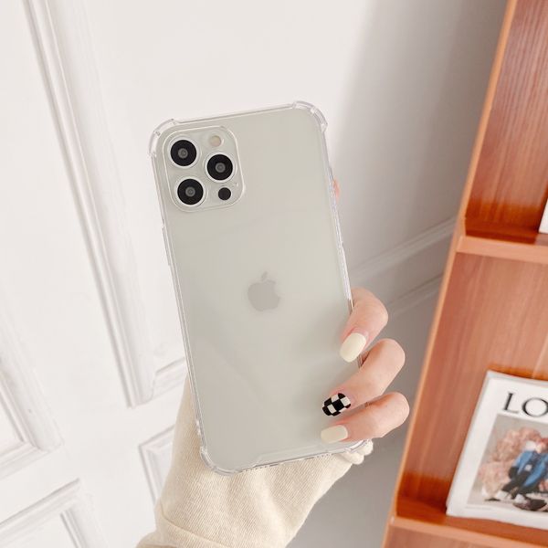 

clear white cases compatible for iphone 11 12 pro pink case cover 97188