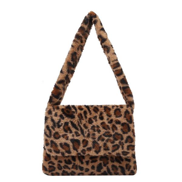 

evening bags leopard fluffy bag torebki damskie listonoszki cow print shoulder sac bandouliÃ¨re sling for women schoudertas dames