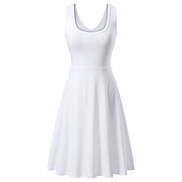 

qrwr summer 2021 o ne solid color dresses women a line pleated elegant office party mini women dress, Black;pink