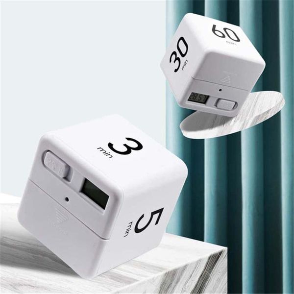 

desk & table clocks household chronograph clock shower cube satch time reminder alarm cooking tool kitchen timer