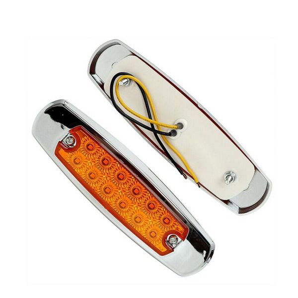 

heavy truck side lamp sealed waterproof yellow reliable and safe led emergency lights