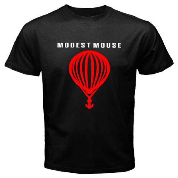

new modest mouse logo men's black t-shirt size s m  xl 2xl 3xl, White;black