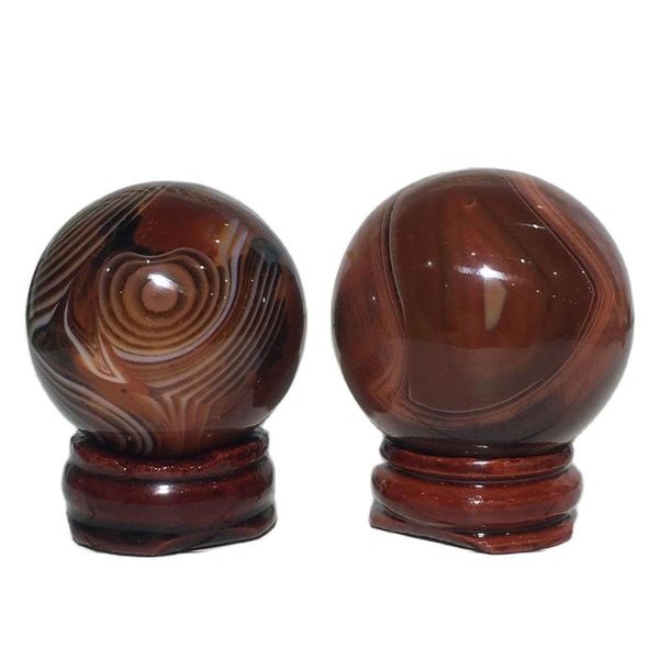 

decorative objects & figurines natural sardonyx agate crystal ball home decoration chakra healing polish red and black quartz gemstone spher