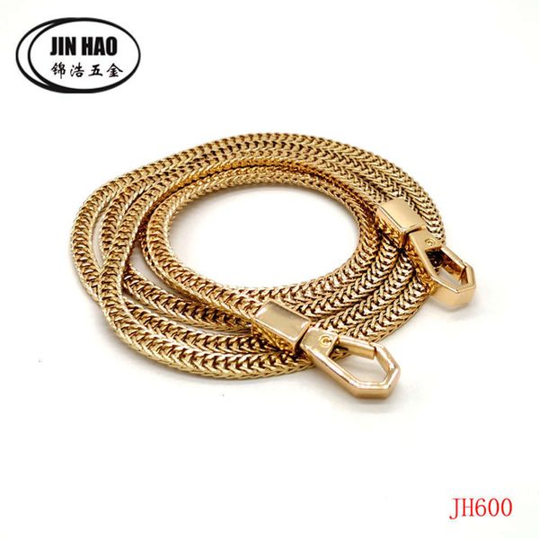 

luggage hardware accessories new shoulder belt matching dog clasp with iron and snake chain, Black;white
