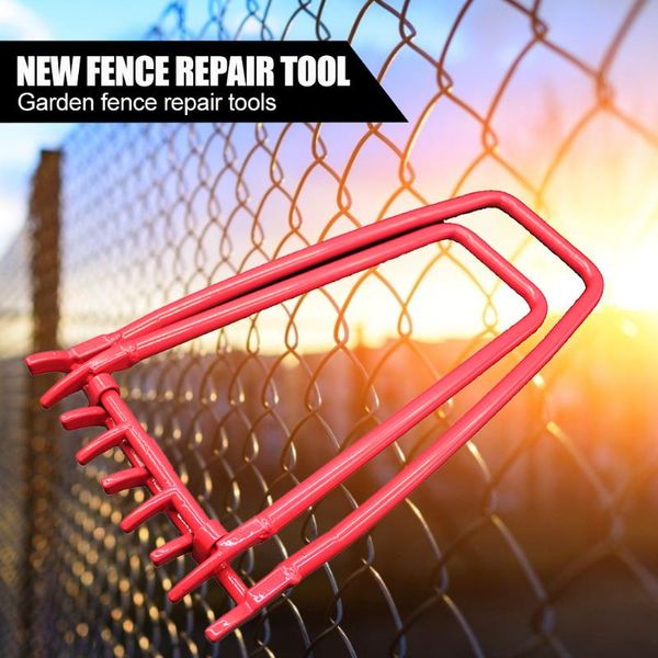 

chain fence strainer fixer tensioner wire puller household farmyard stretcher garden planting elements fencing, trellis & gates