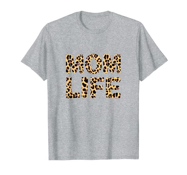 

mom life t-shirt leopard print mom pride quote tee shirt, White;black