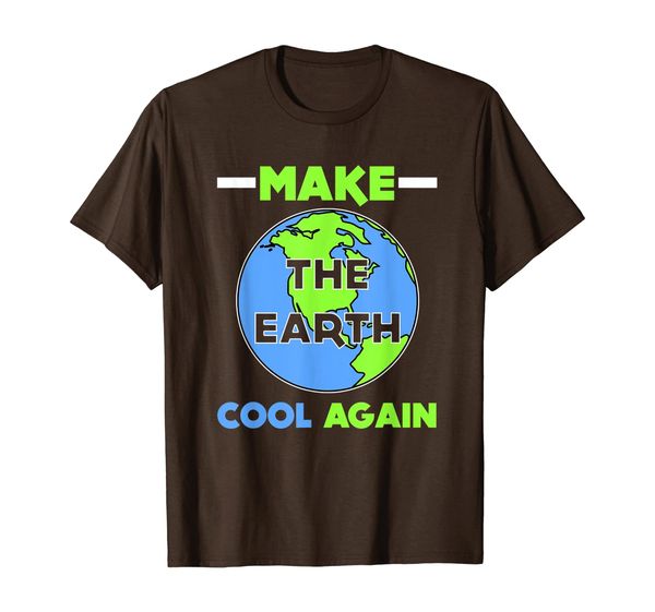 

make the earth cool again earth day every day gifts t-shirt, White;black