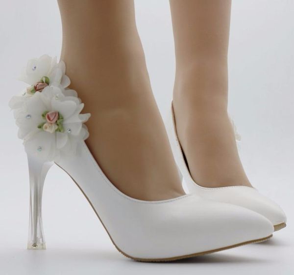 

dress shoes 2021 spring and summer large size women's high-heeled diamond flower fine with nightclub wedding, Black