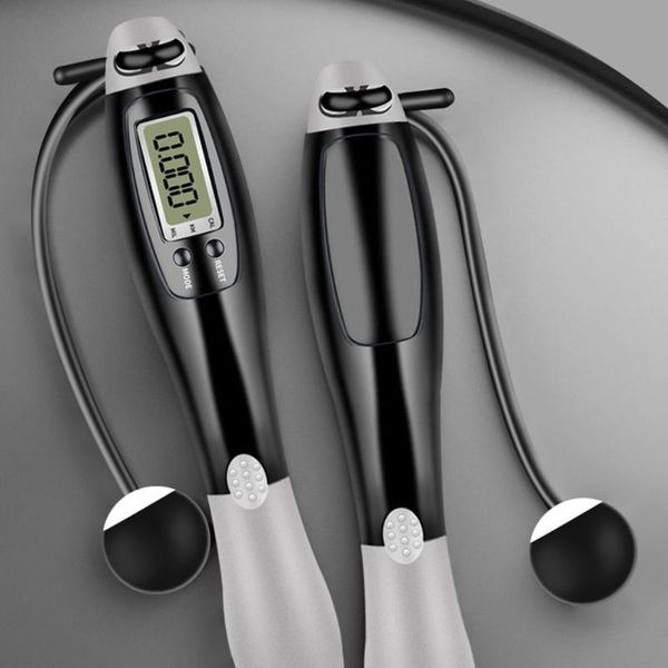

jump ropes electronic counter skipping workout equipment fitness digital wireless calorie sport weights exercise