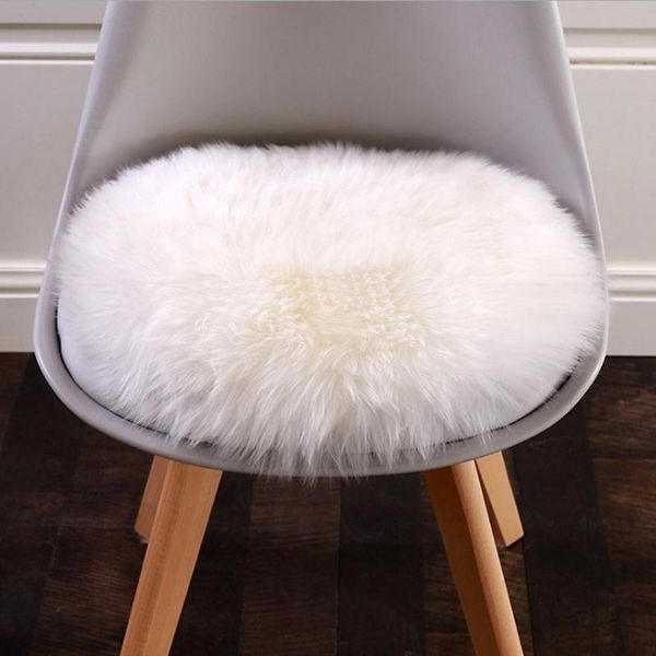 

carpets chair cover bedroom mat artificial wool warm hairy carpet seat textil fur area rugs 30*30cm soft small sheepskin rug