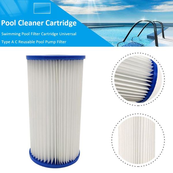 

pool & accessories swimming equipment type a c filter cartridge universal reusable pump for daily care