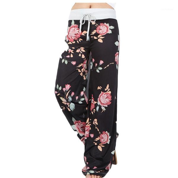 

womens clothing autumn winter festivals classics comfort pants wide leg flare pant women ladies female women's & capris, Black;white