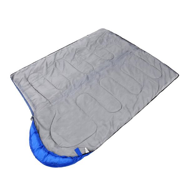 

outdoor camping envelope blue sleeping bag with compression sack portable sleeping-bag waterproof bags for tourism